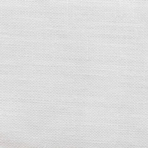 100 % Linen Handkerchief White