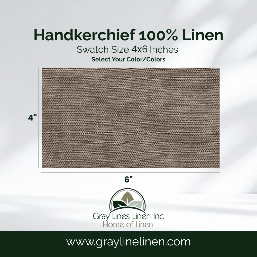 Handkerchief Linen Fabric Swatches